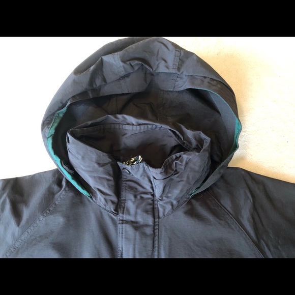 Men’s Timberland Windbreaker Raincoat Black Size L - Picture 7 of 8